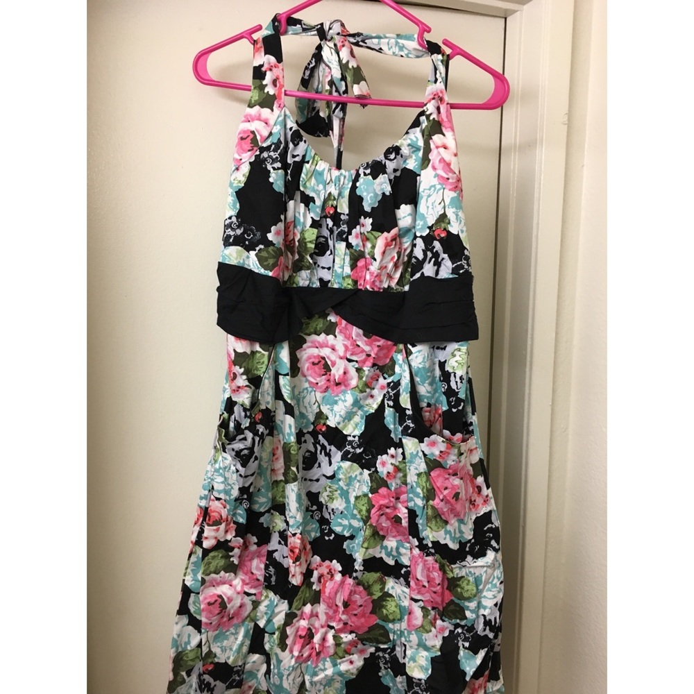 Torrid Floral halter dress